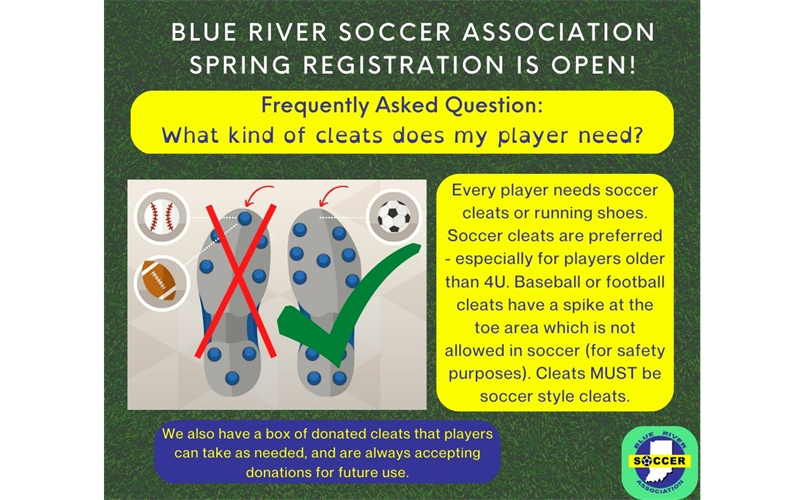 FAQ - Type of Cleats