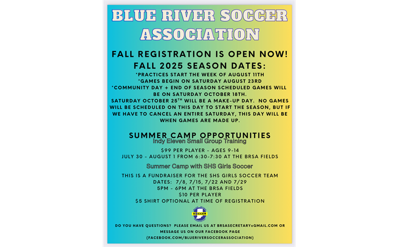 Fall Registration and Summer 2025